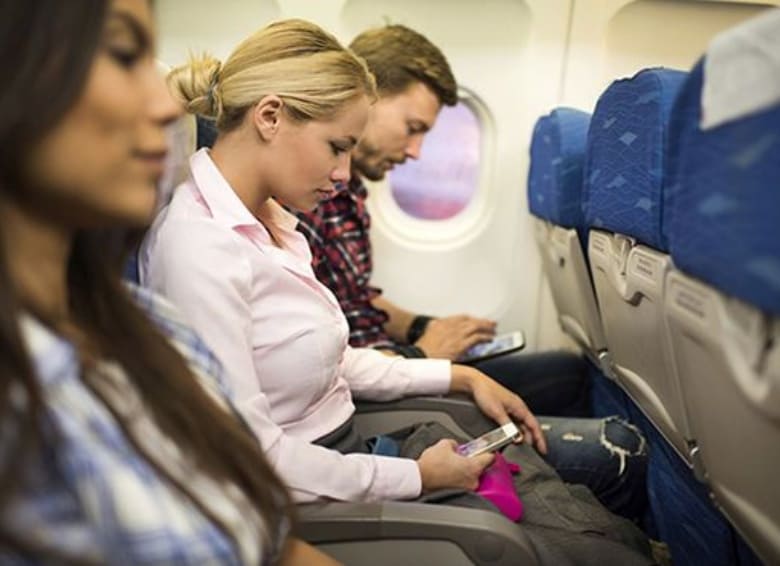 aerosol on plane